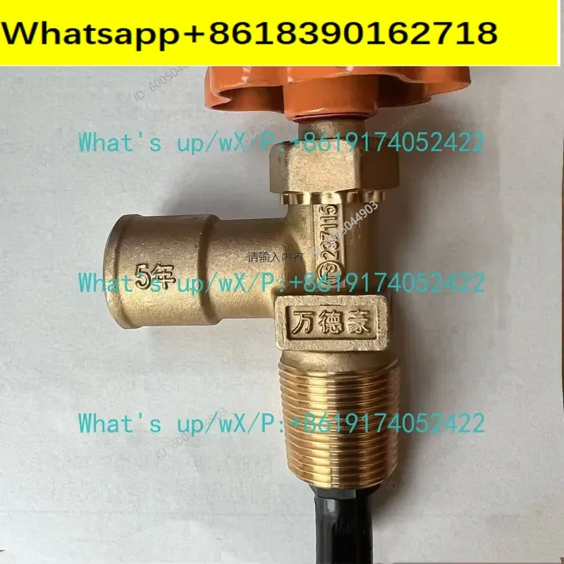 15Kg/5kg new self-closing valve, liquefied gas cylinder self-closing angle valve, petroleum gas tank switch