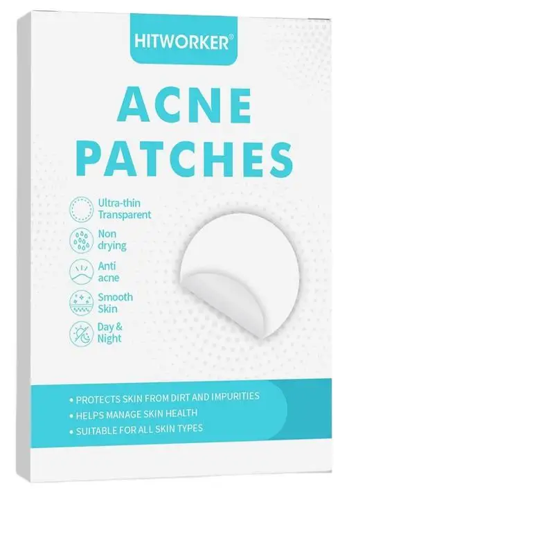 Hydrocolloid Acne Spot Patches Non-Irritating Quick Effect Pimple Stickers 180/360/720Pcs for Post-acne Care Use
