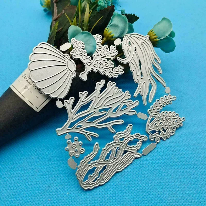 Metal Cutting Dies Stencil Embossing DIY Craft Cards Stamps and Dies 2021 Crafts Dies Scrapbooking Halloween Dies Sea World