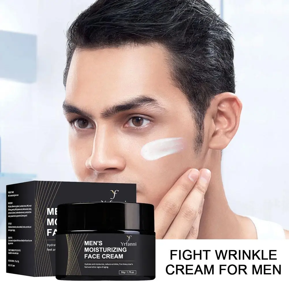 Anti-wrinkle Cream For Men Remove Face Wrinkles Firming Moisturizing Skin Green Tea Face Cream Anti-aging Facial Treatment