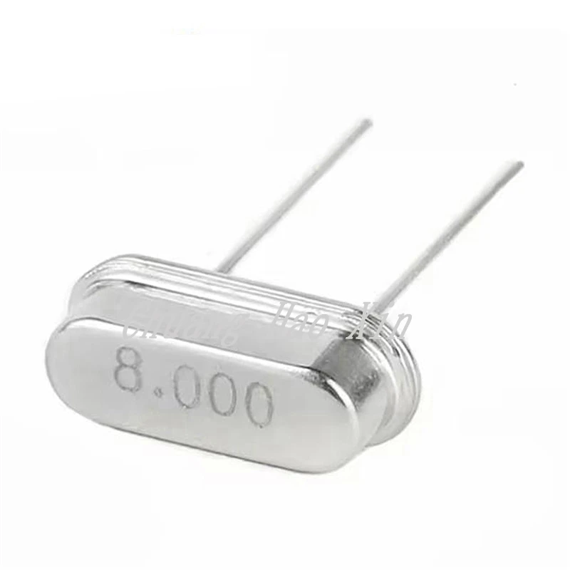 20Pcs HS-49s 8MHz 8.000mhz HC49S 8M quartz resonator Crystal Oscillator