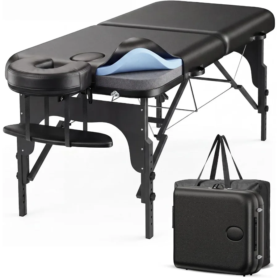 Massage Table Portable Wooden Lash Bed 30.7