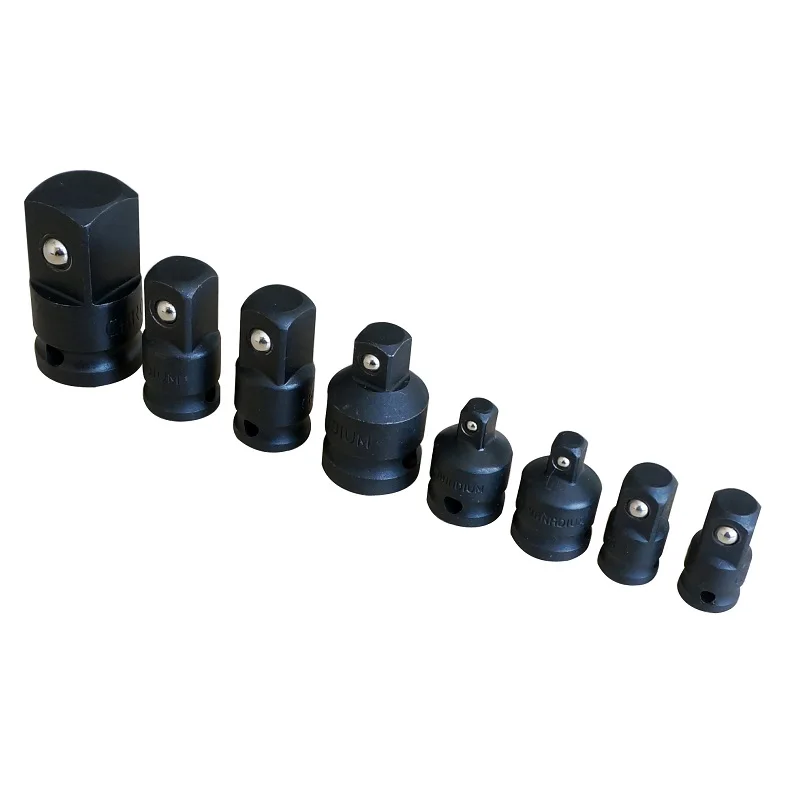 8 Pcs Pneumatic Impact Socket Adapter Set Vehicle Repair Tools