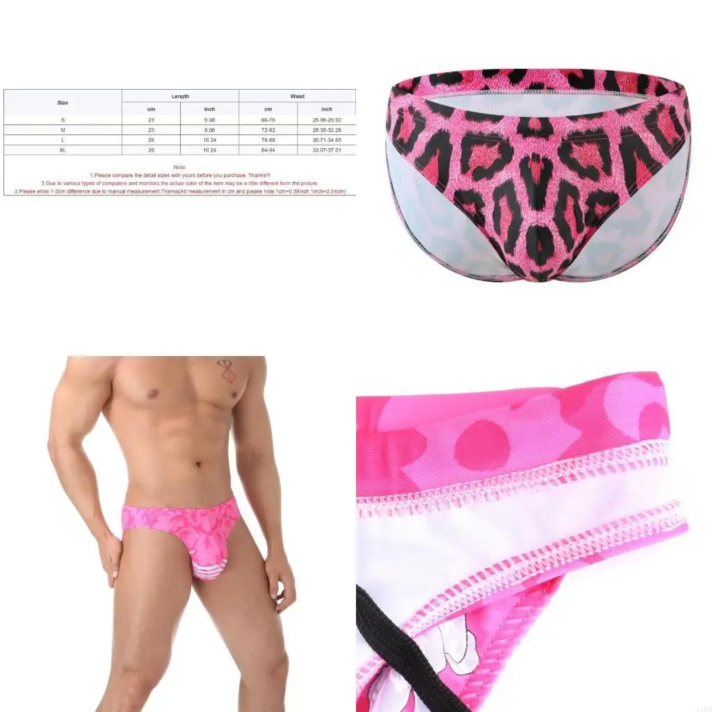 

Fashionable Men's Swim Briefs Drawstring Swimming Briefs Underwear Sport Swimsuit Triangular Beach Swimming Shorts 24BD