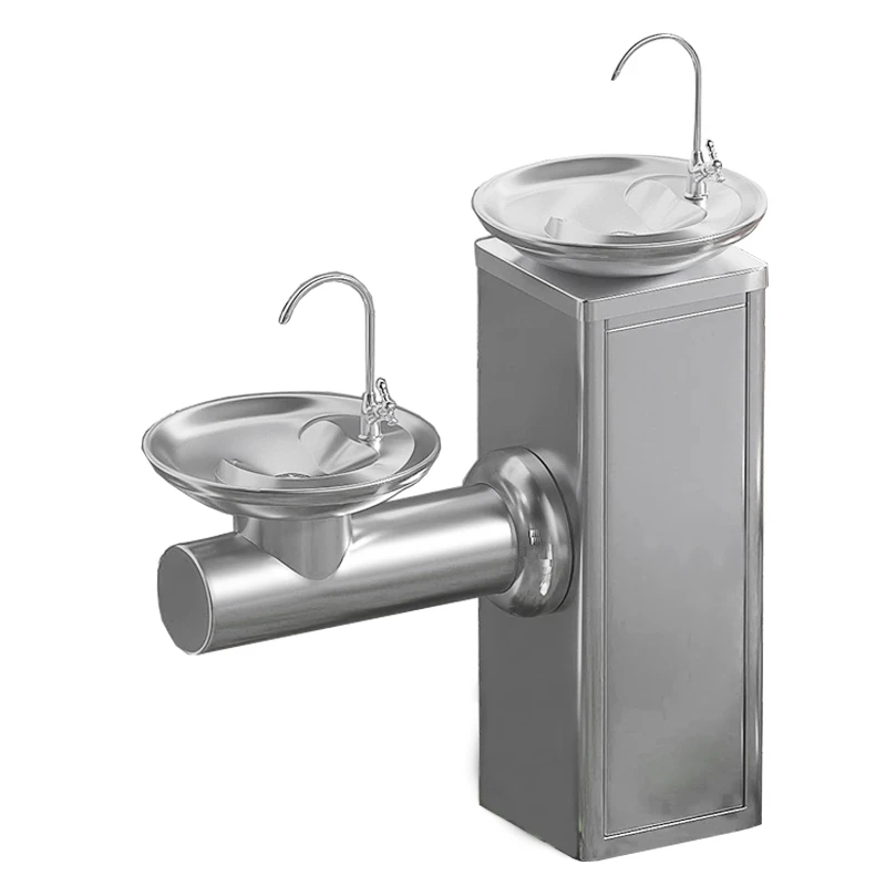 

Outdoor water dispenser with a 5-stage water purifier system