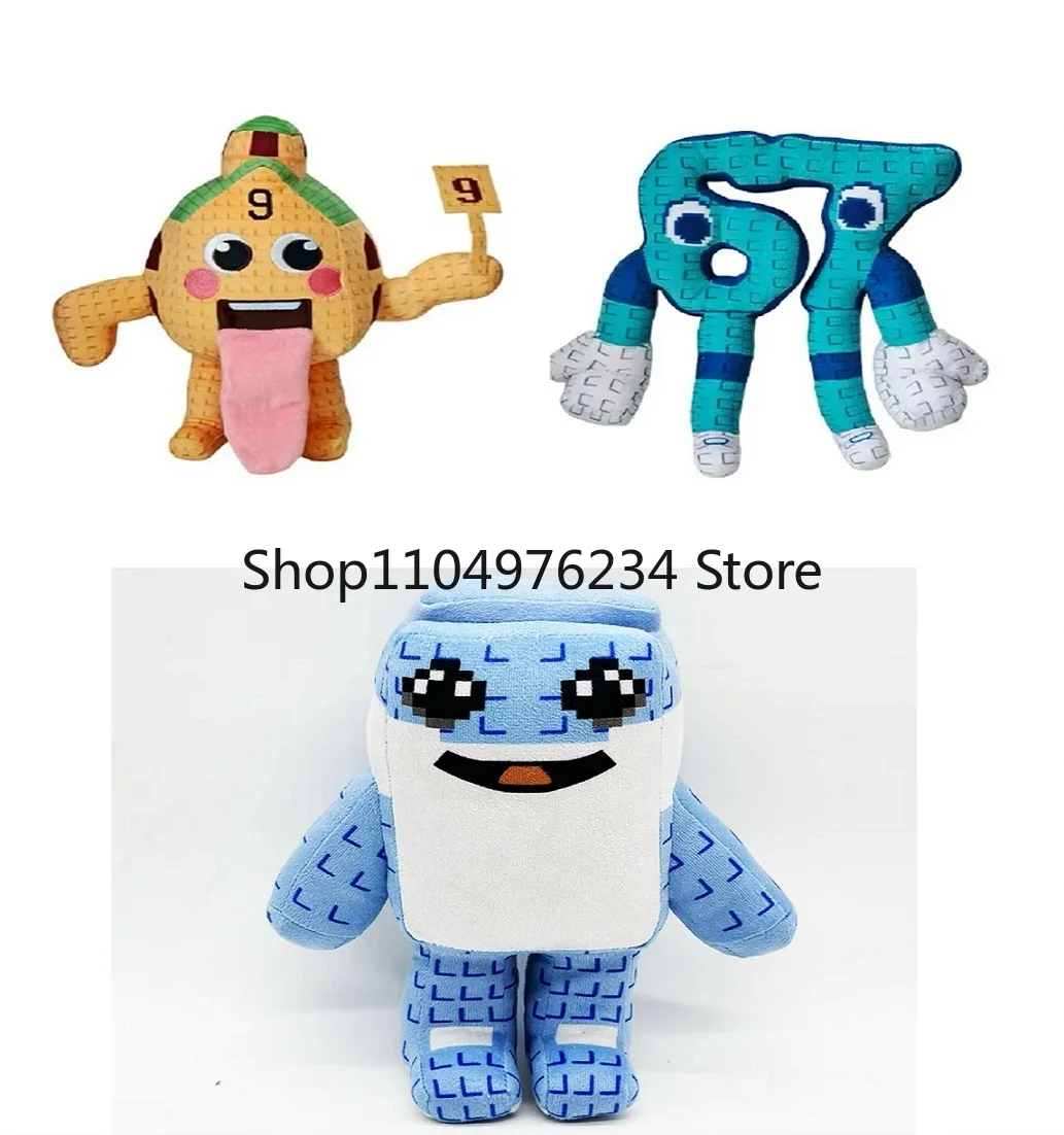 

Новая милая фигурка Steal A Brainrot No 9, плюшевая игрушка для дома, игровая периферия, плюшевые игрушки 25 см, мягкие куклы, аниме-игрушки, рождественские подарки