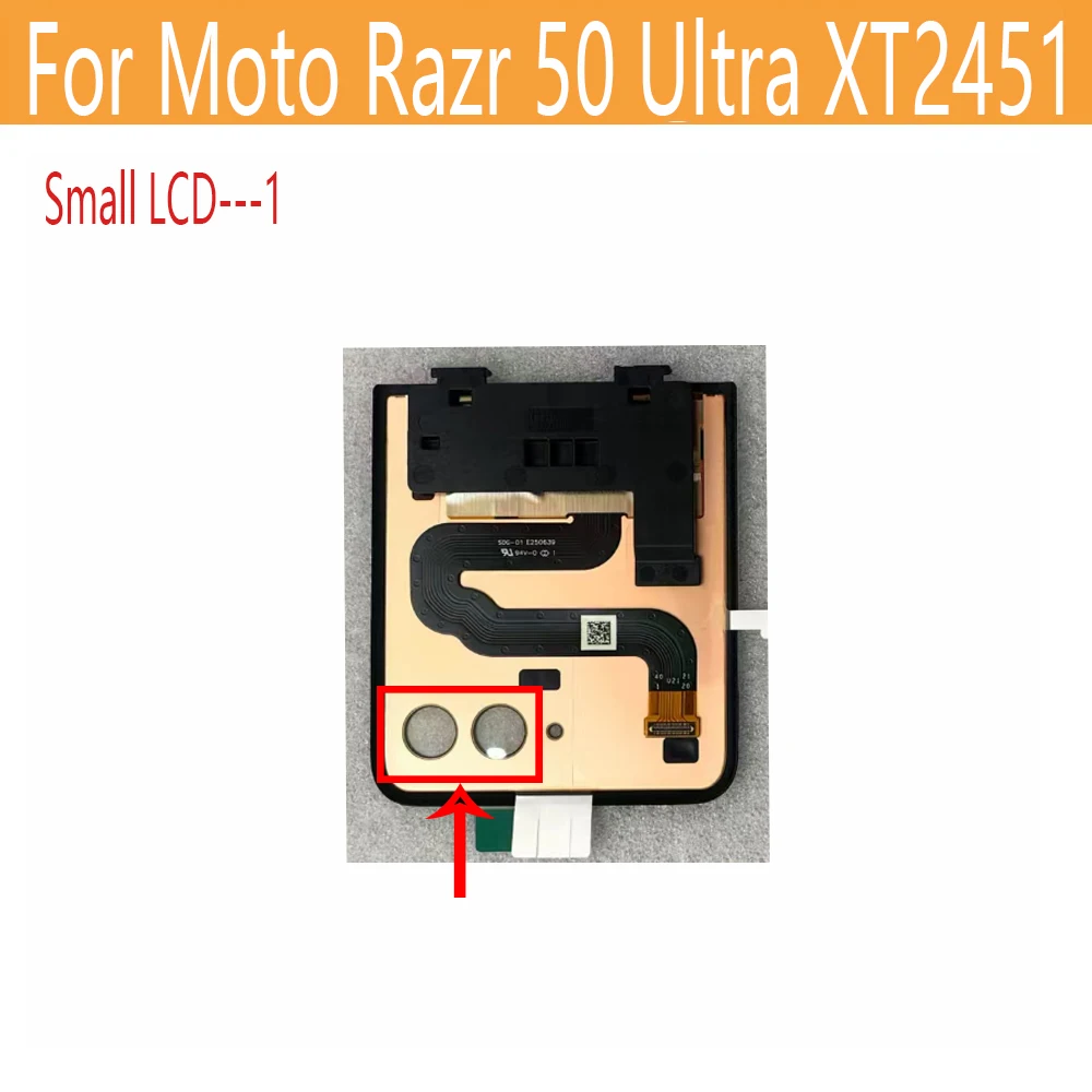 Replacement Second external LTPO AMOLED Display for Motorola Razr