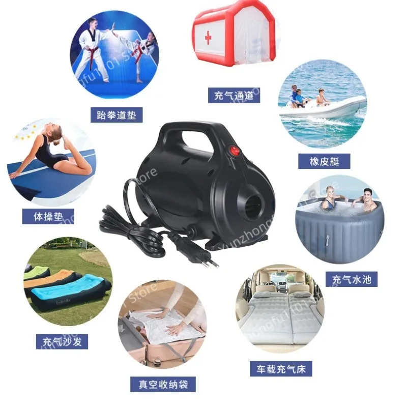 4 In1 Air Valve Adapter 2.8 PSI Inflatable Pump Dual Stage for Stand Up Paddle Board PVC Boat Mattress - view 5