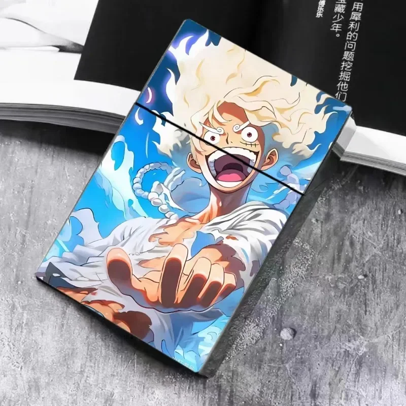 One Piece Luffy PVC Cigarette Case Anime Action Figure Cartoon Storage Box Kids Toys Anime Merchandise Decoration Birthday Gifts