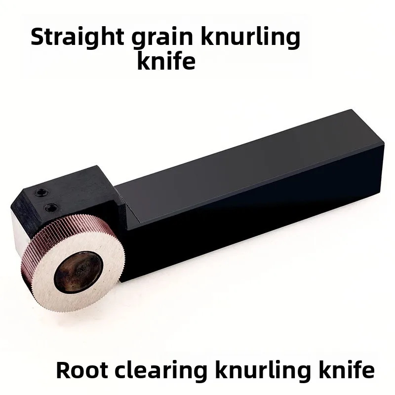 Single Wheel Straight Knurling Tool – 20x20/25x25mm Shank, Shoulder Knurling, Pitch 0.8-2.0mm for CNC Lathe