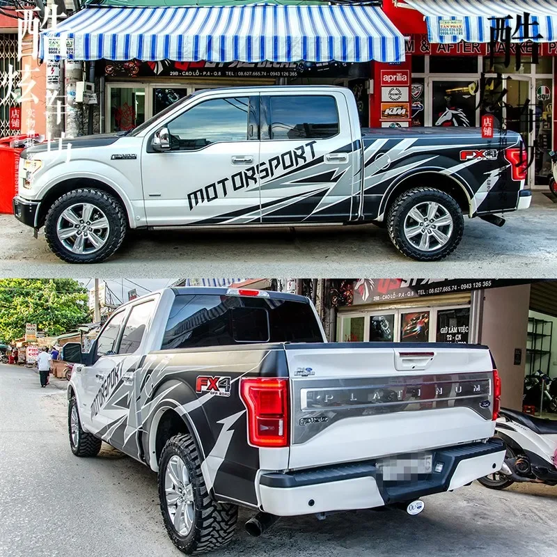 

FOR Ford Raptor F150 pickup truck Car Styling Customized modification Sport Sticker Auto Body Vinyl Decals Accessorie