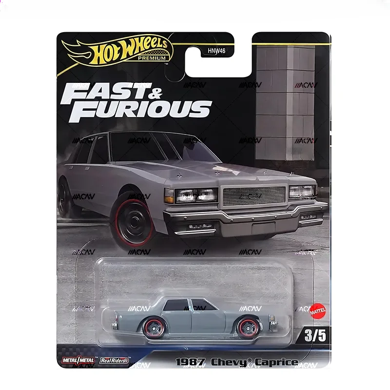 Mattel Hot Wheels Premium 2024 Fast & Furious - Mix 4 HNW46 H 1/64 Kolekcja Diecast Model pojazdu Zabawki Prezent