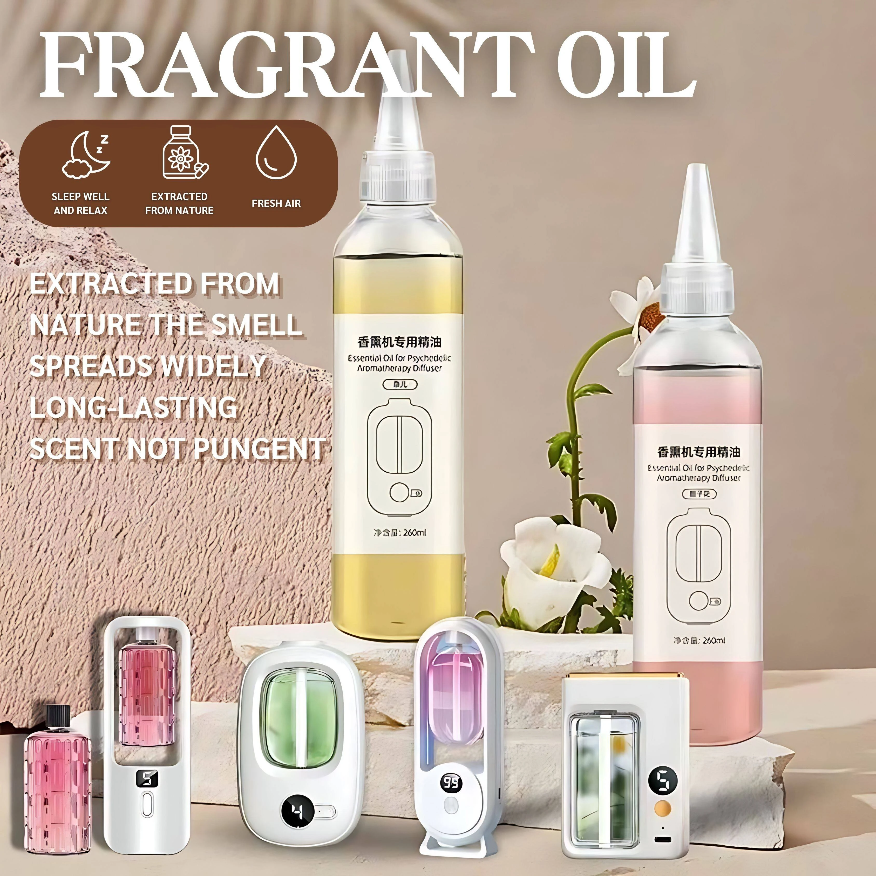 زيت عطري لناشر الروائح مستخلص من زيت عطري طبيعي زيت طبيعي هيلتون/شانغريلا/لافندر/رنين الرياح الزرقاء