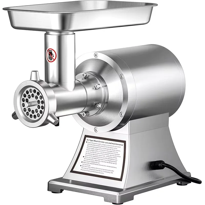 

2026 2025 New High Power 750W 304 Stainless Steel Meat Grinder Machine 250kg/h Capacity 2-Year Warranty For Pork Mutton