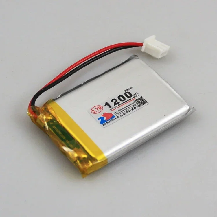 CIS 1200mAh 603448 3.7V batería de polímero de litio 603450 lector de teléfono inalámbrico