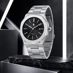 SAPPHERO Men's Watches Classic Business Watches Stainless Steel Watches High-end Clocks Imported Movements Sports Wristwatch