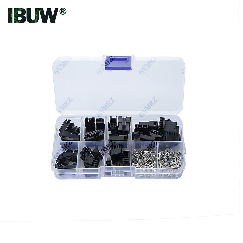 SM Series 2.54 mm 2P 3P 4P 5P Male & Female Inline Connector Kit  Each 5 Pair SM2.5mm