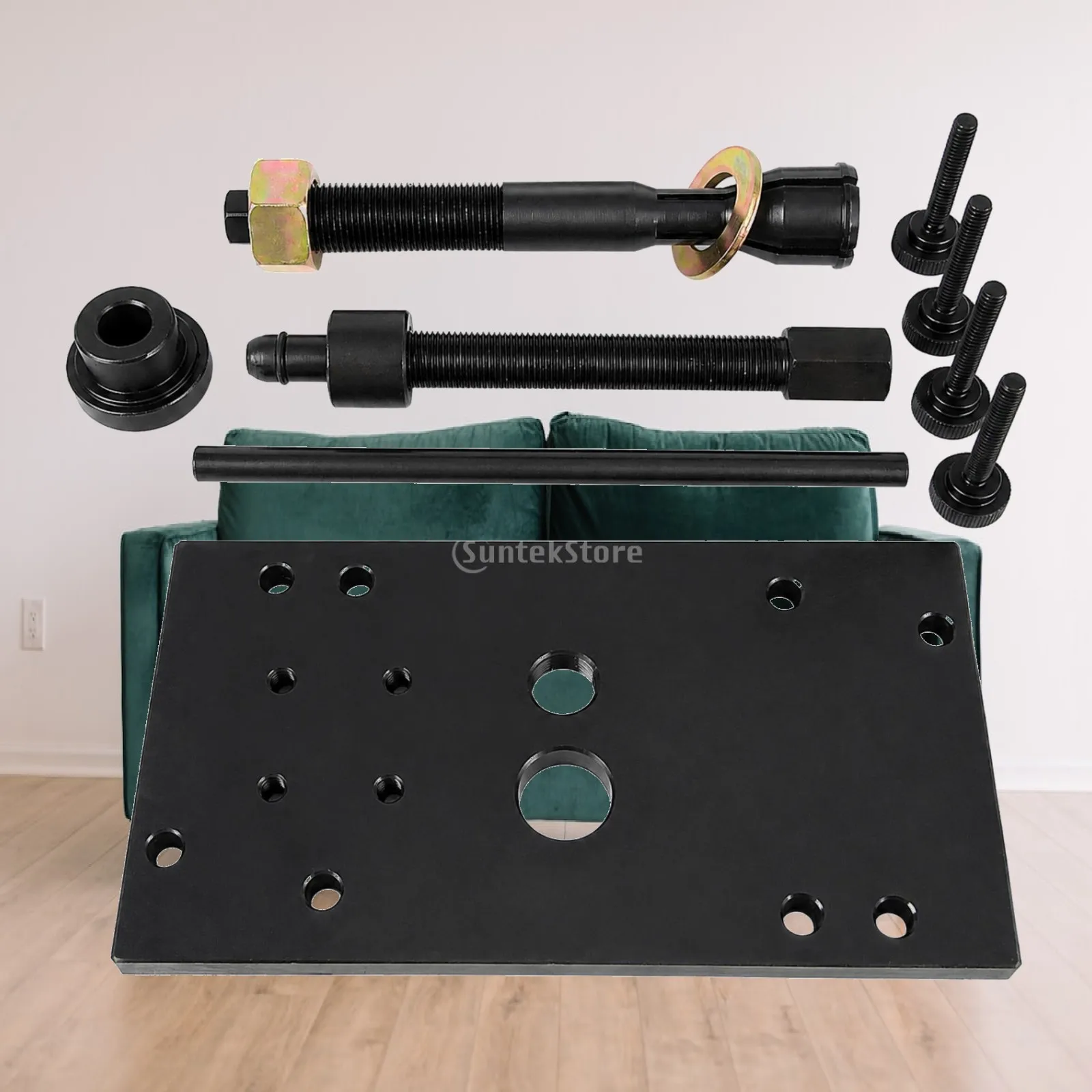 Motorcycle Engine Cam Bearing Installer Tool Iron Steel Threaded Puller Sleeve Fastener Repair Kit