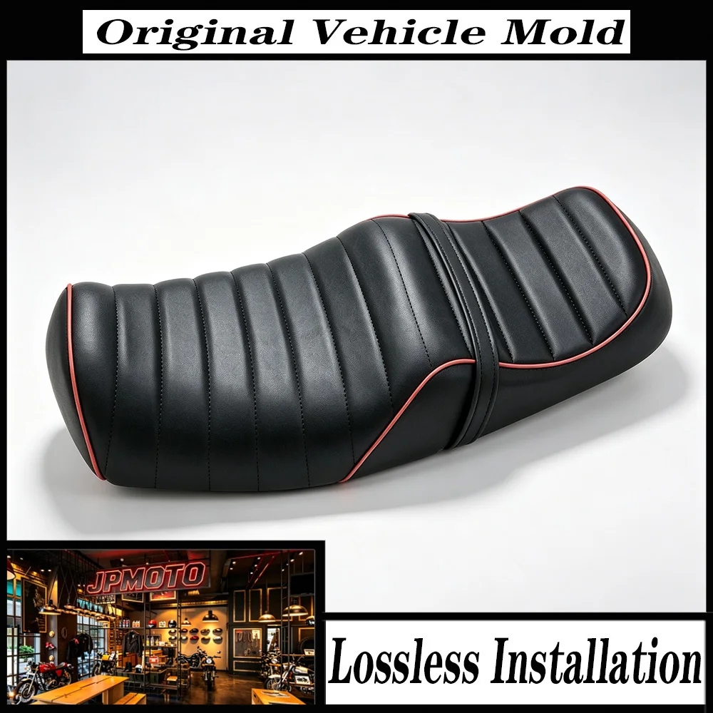 For Honda CB400 CB 400 Super Four SF VTEC 1 2 3 4 5 1999-2023 Motorcycle Driver Seat Cushion Pad Black Accessories Kit Set