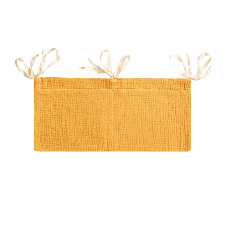 حقيبة تخزين قطنية متعددة الوظائف لسرير الأطفال وعربة الأطفال: تحمل حفاضات وألعاب التسنين - تصميم ضغط مقاوم للماء، سعة كبيرة #6