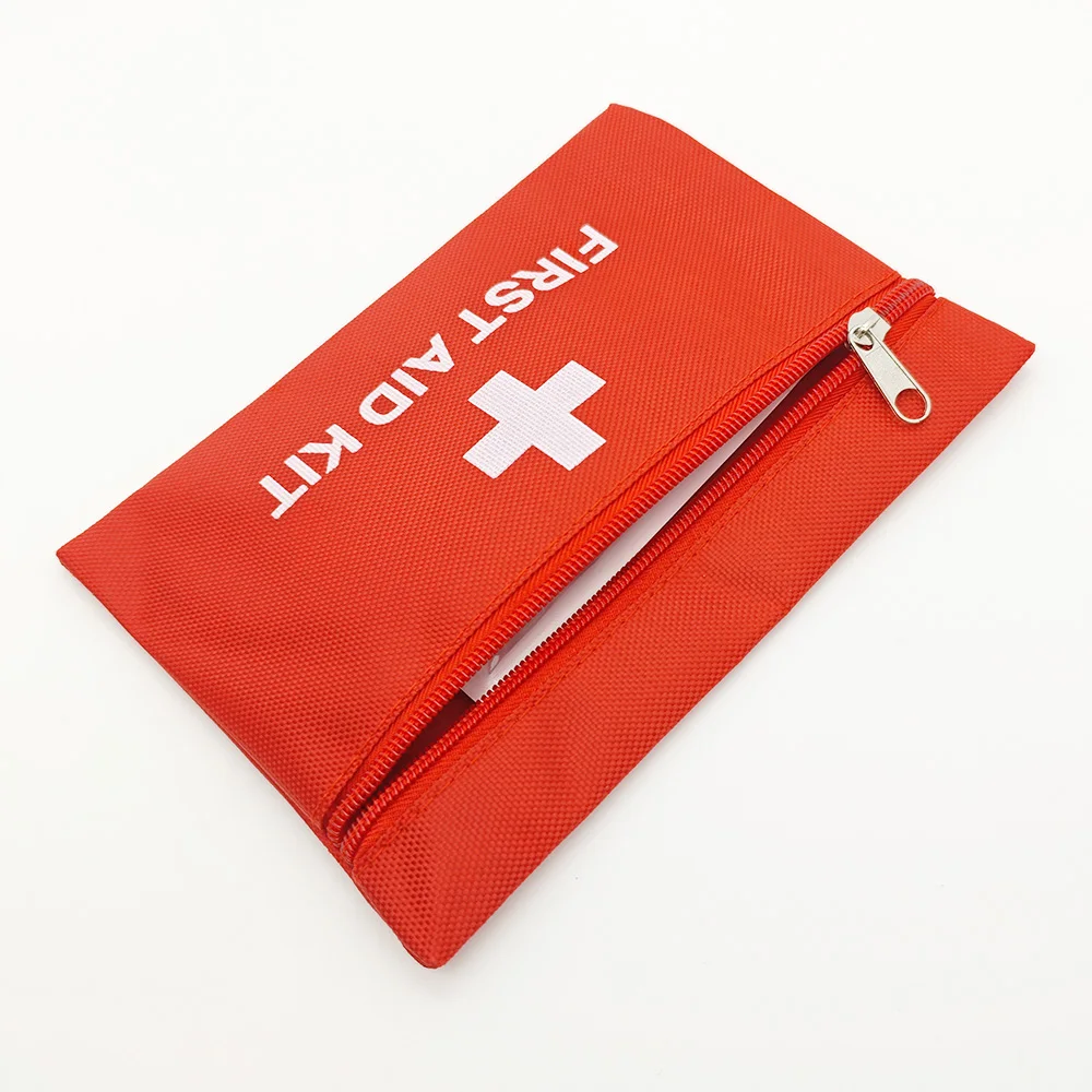 Portable First Aid Kit Bag Red Emergency Medical Pouch Waterproof Storage Bag For Home Outdoor Travel Camping Survival Supplies