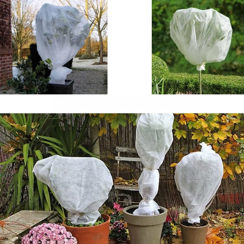 

Защитный морозный барьер из нетканого материала для растений с устойчивыми к разрыву функциям и стабилизацией для использования в саду на открытом воздухе