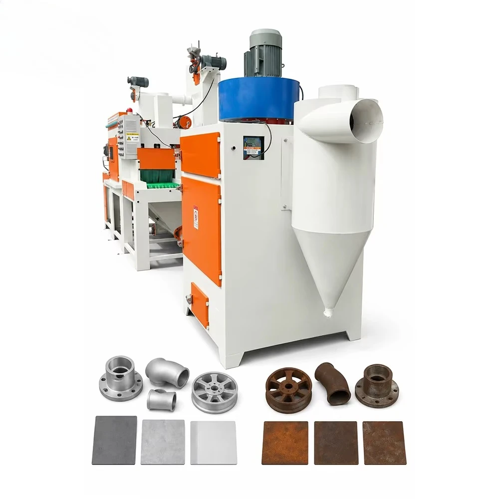Fully Automatic Conveyor Sandblasting Machine,rotary Sandblasting Machine, Through-type Sandblasting Machine Customized