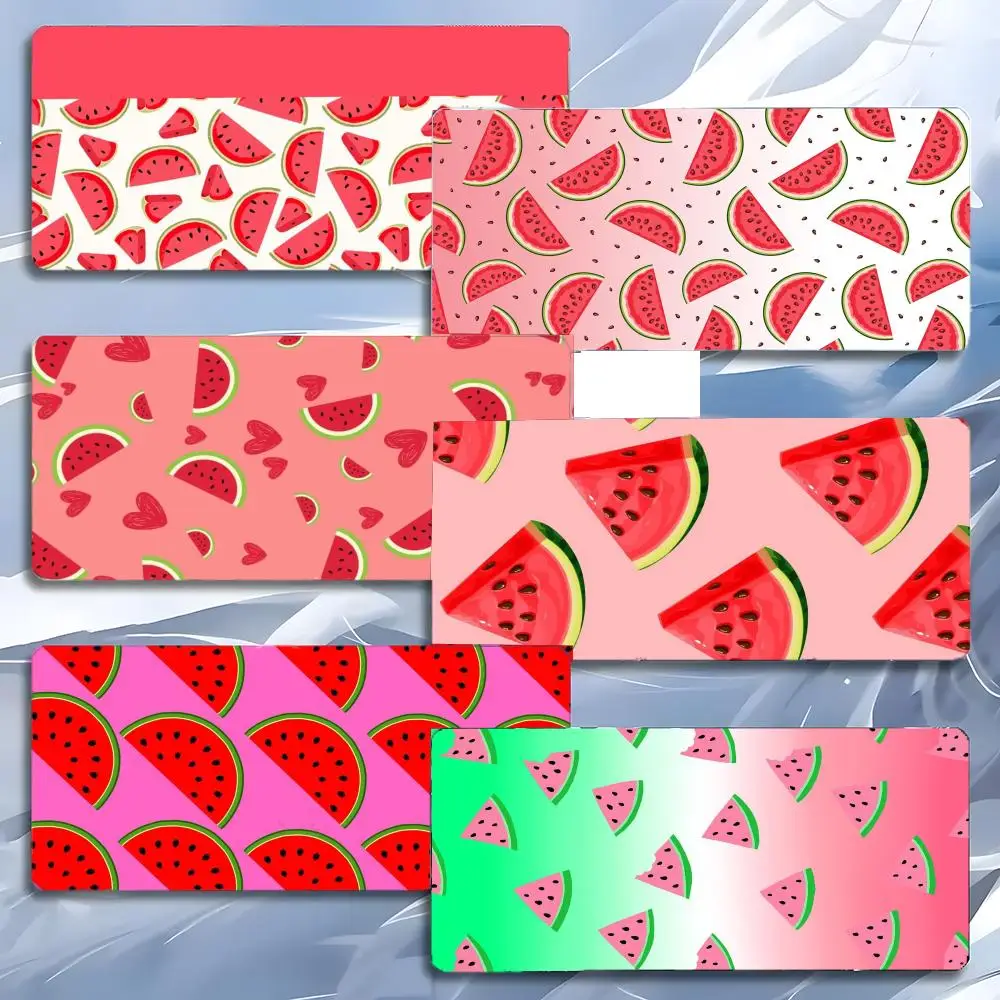 Watermelon Pattern Cute Fresh Art Mouse Pad Mousepad Large Gaming LockEdge Thickened PC Table Desk Mat