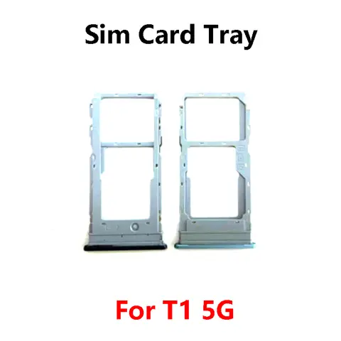 SIM Card Trays For Vivo T1 4G 5G SIM Slot Holder Adapter Socket Replacement