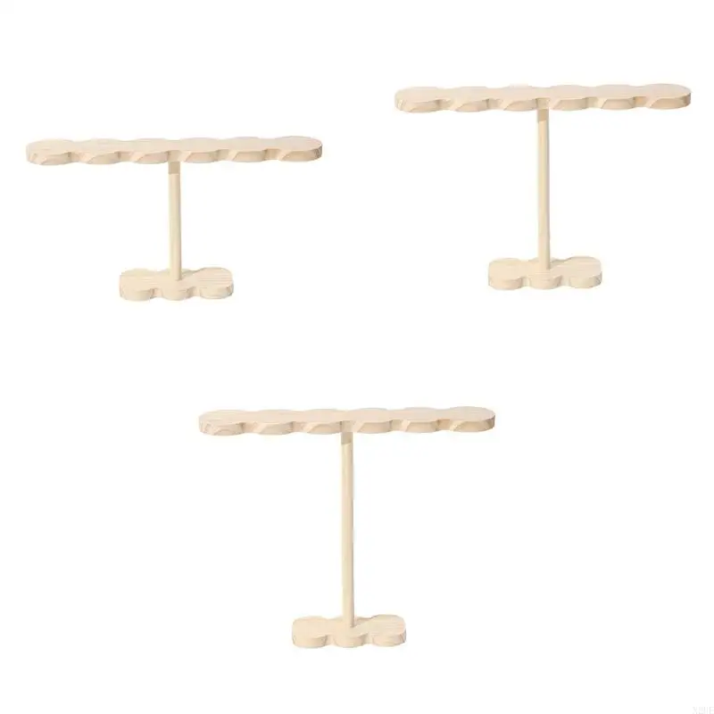 

N2UE Elegant Jewelry Display Stand With Sturdy Base Organizes Necklaces Bracelets Rings Earrings Home Decors Gift For Her