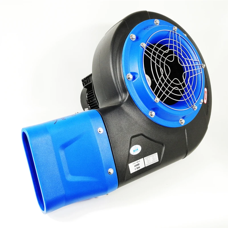 Gas station intelligent car wash centrifugal blower 380v powerful contactless reciprocating tunnel car wash blow drying fan