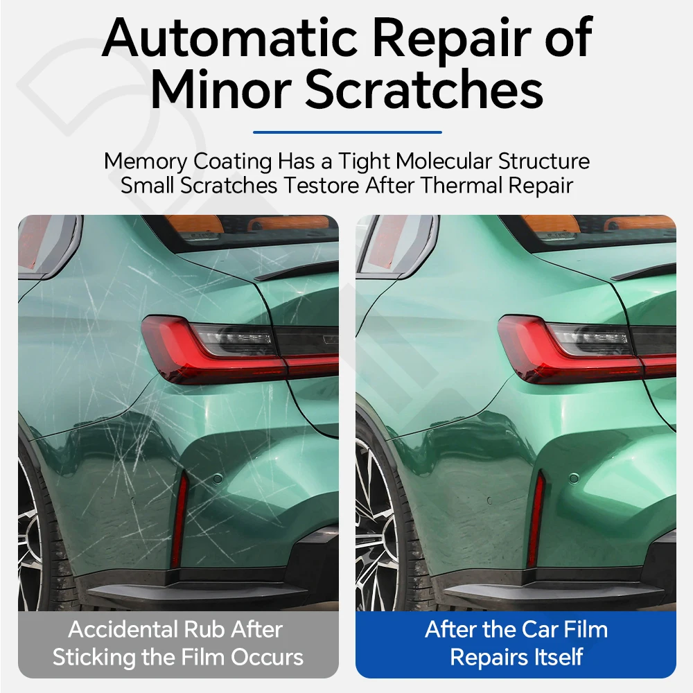For BMW M3 G80 2021-2025 Anti-Scratch Paint Protection Film 9Mil TPU Pre-cut PPF Car Clear Bra Resistant Invisible Repairable