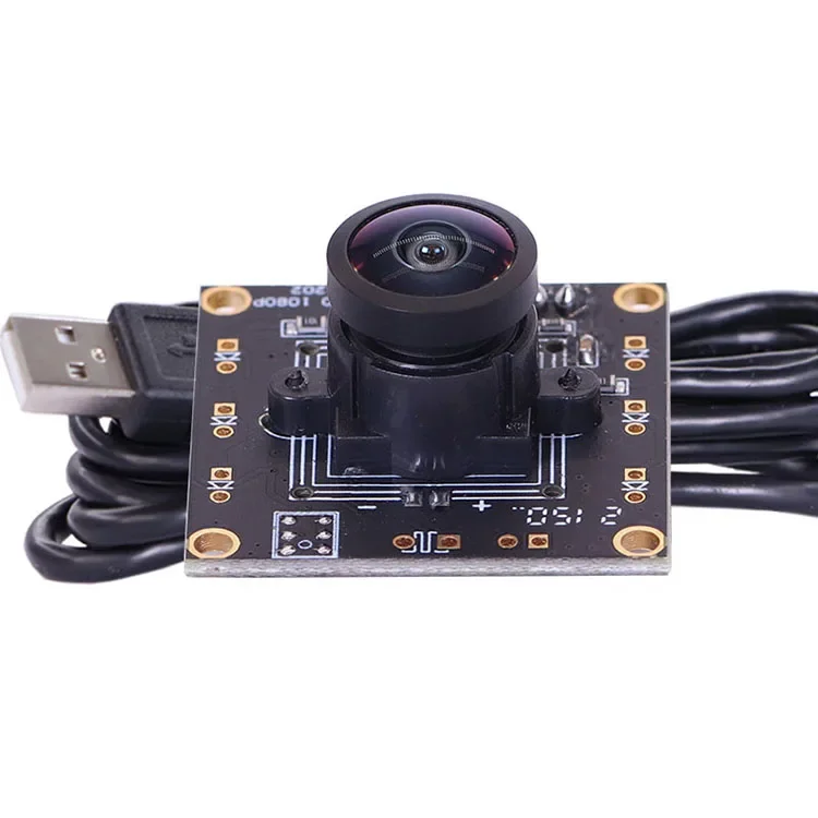 

New 32mm 1.5mm 190Degree HD Fisheye Lens PS5268 1080P Distortionless Video Phone Camera Module for PCBA