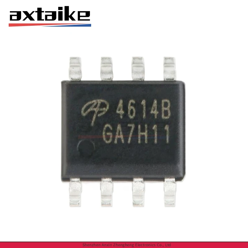 20PCS AO4614BL 4614B SOP-8 AO4614 DOS4614S CMS4614 TM4614 HXY4614 SMD 40V 6A 5A Dual P + N-Channel MOSFET IC
