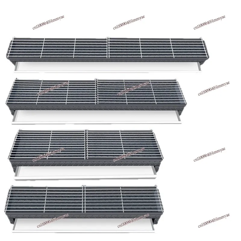 Grill komercyjny na węgiel drzewny, powiększony, poszerzony i pogrubiony grill zewnętrzny, szaszłyki z baraniny, grill węglowy, grill do piekarnika, do użytku domowego