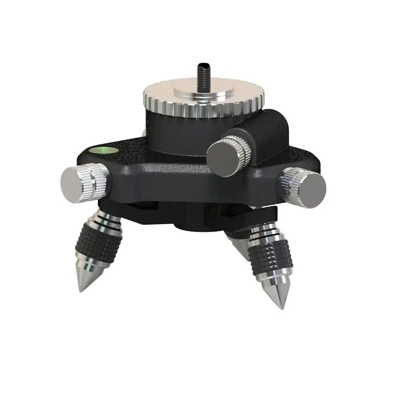 AB41-1/4'' Interface Tripod Bracket Base Fine Adjustment Tripod Stand For Laser Level Measuring Tool