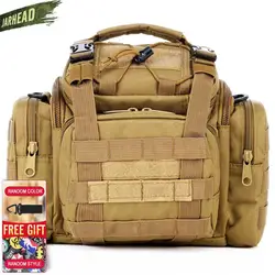 Bolsa de camuflaje para cámara de Camping para hombres al aire libre, bolsillos tácticos súper mágicos multifuncionales, bolsa de cintura para caza y pesca