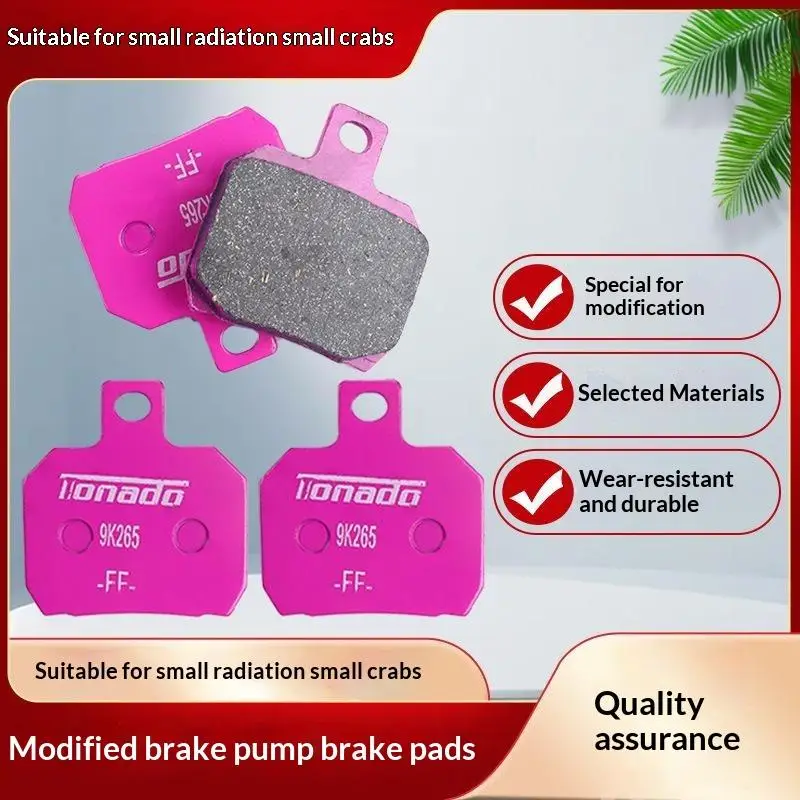 NEW Pink Disc Brake Pads For Motorcycle Caliper 82‑84Mm 40Mm Radial Fit GP4 RPM Adelin Frando HF6 F101 Modification Repair Parts