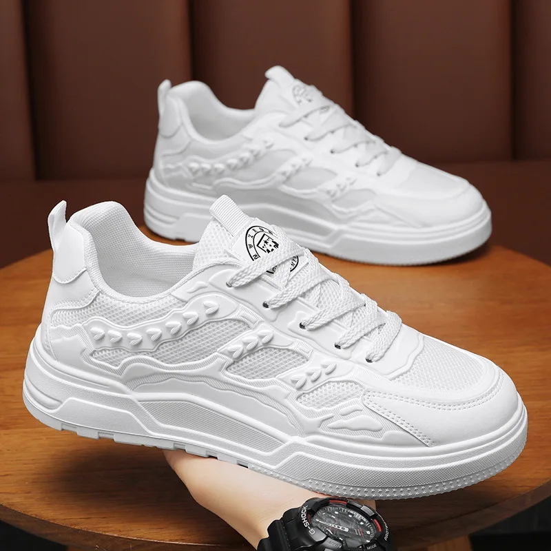 2024 The New High Quality Branded Casual Shoes Thick Sole Sneakers All-match Increase Men Shoescasual Shoes Zapatillas  Hombre