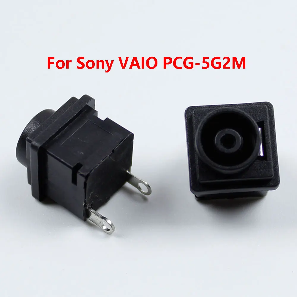 2-10pcs/lot For Sony VAIO PCG-5G2M Black 2Pin DC Socket Power Connector Vertical In-line Female
