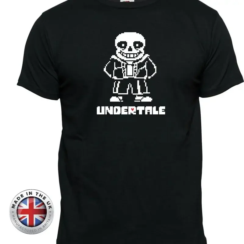 Undertale Sans Skeleton Black T Shirt Women'S Kids Gaming Inspired