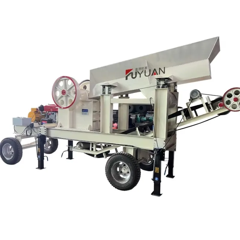 YG High Efficiency Jaw Crusher Mining Coarse Crushing Equipment PE Series Jaw Crusher Granite Limestone Crushing