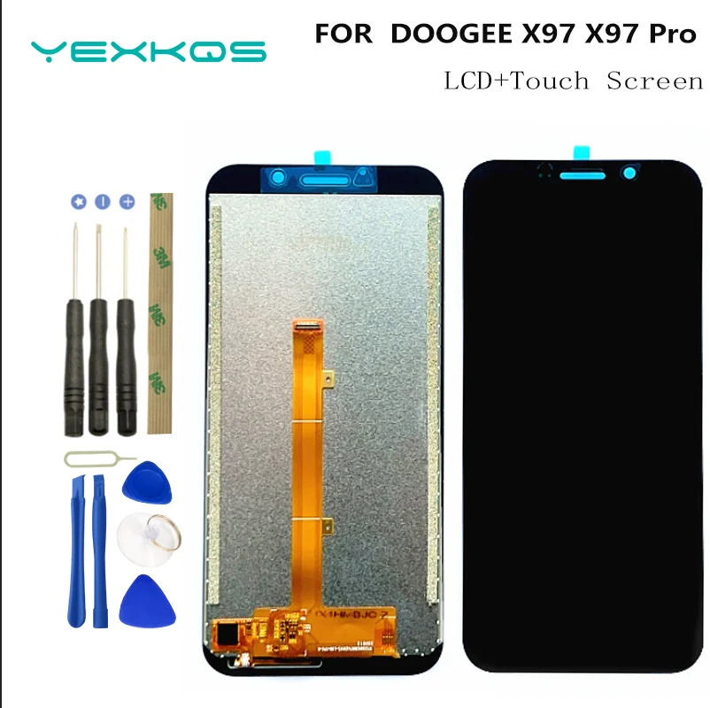 

Original 6.0 Inch For DOOGEE X97 / X97Pro LCD Display +Touch Screen 1440*720 Digitizer Assembly Replacement Parts