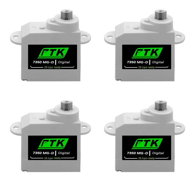

PTK 7350 MG-D 5,5 г Цифровой сервопривод с металлической шестерней для EPP F3P F3K F3L F5L Планер для внутреннего самолета RC Автомобильный вертолет Робот