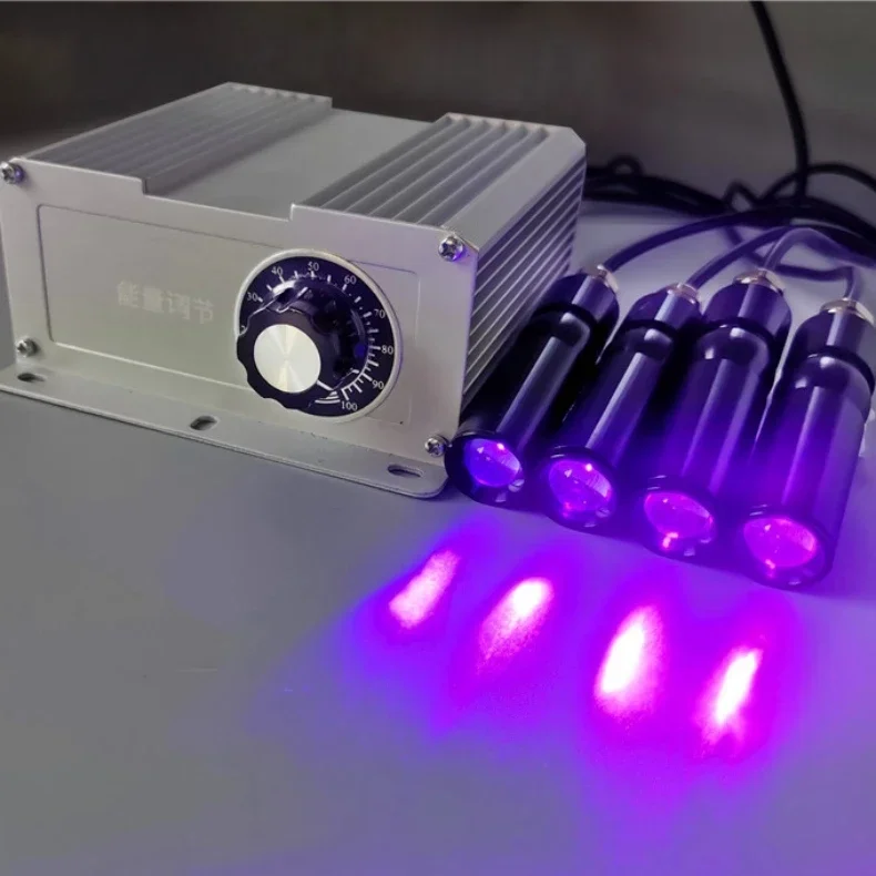 In stockHigh Power Led UV Spot Light 395nm 365nm Spot Lamps Machine Curing Equipment ultra Violet Blacklight Uv LED Point Light