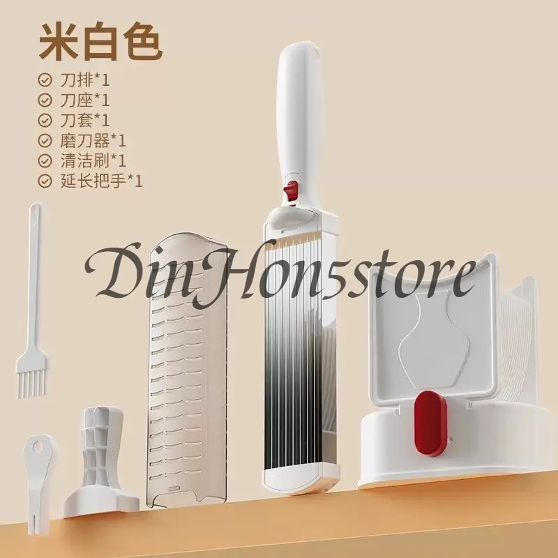 Meat Slicer, Multi-Functional Kitchen Tool for Slicing, Shredding, Dicing, Mincing, and Thinning Fresh Meat