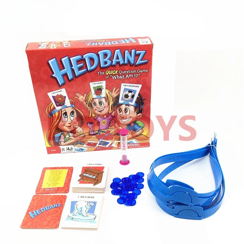 Board Game Card Guess Who I Am Game What am I Headband Guess Card Game 2-6 People