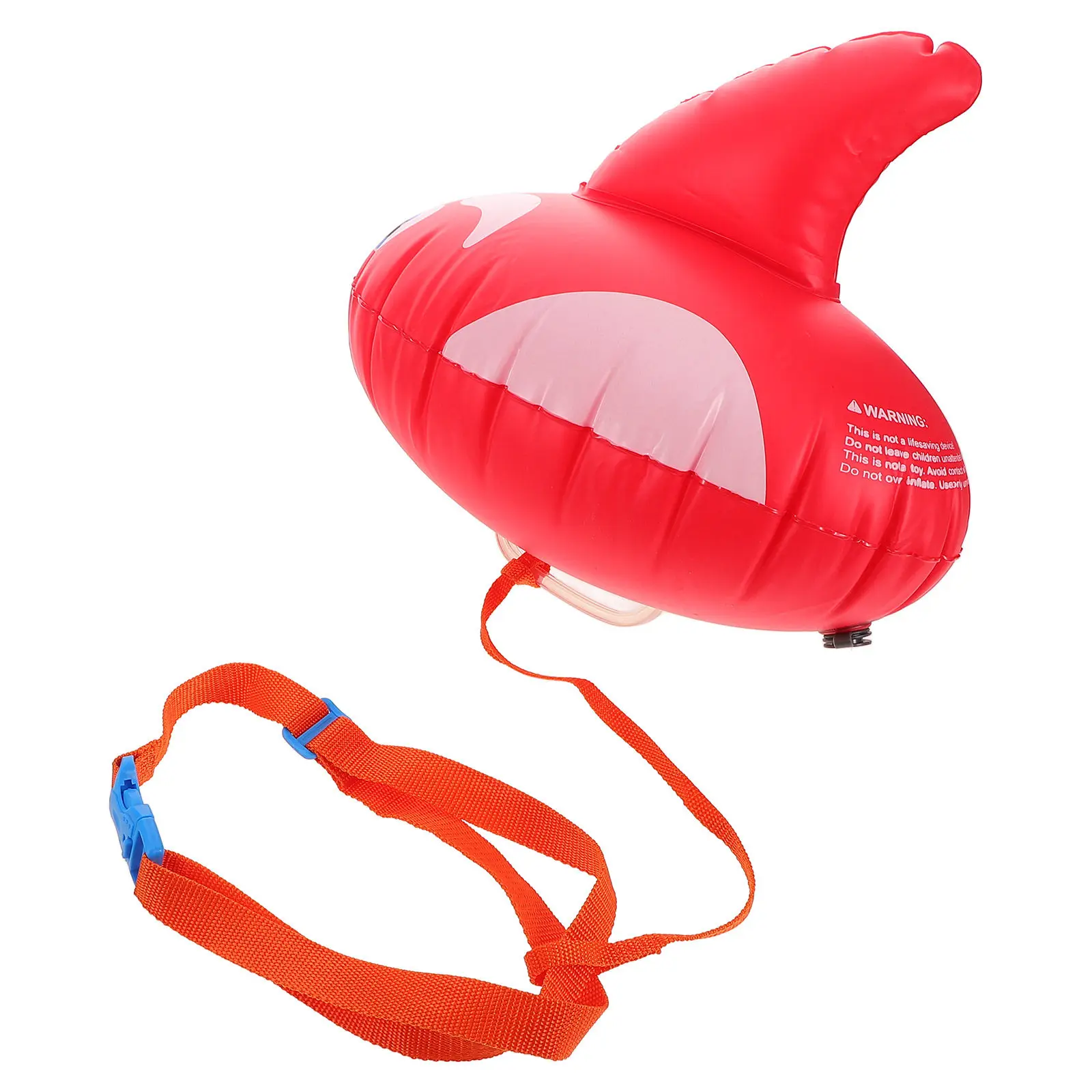 

Надувной плавательный буй с регулируемым поясом, спасательный буй для плавания, портативное снаряжение для обеспечения безопасности на воде
