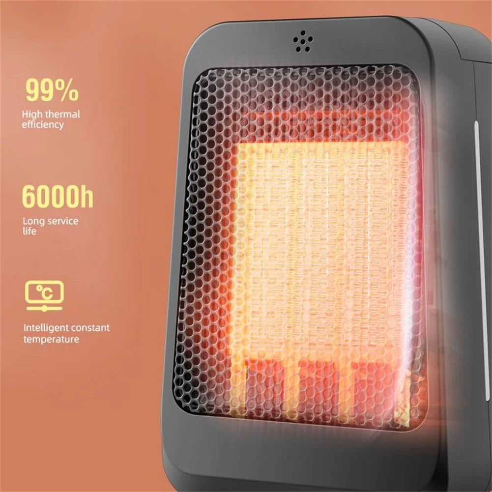 Remote Control 1200W PTC Heater Fan Heater Pengaturan Tiga Kecepatan yang Dapat Disesuaikan Osilasi Sudut Lebar untuk Kenyamanan Rumah