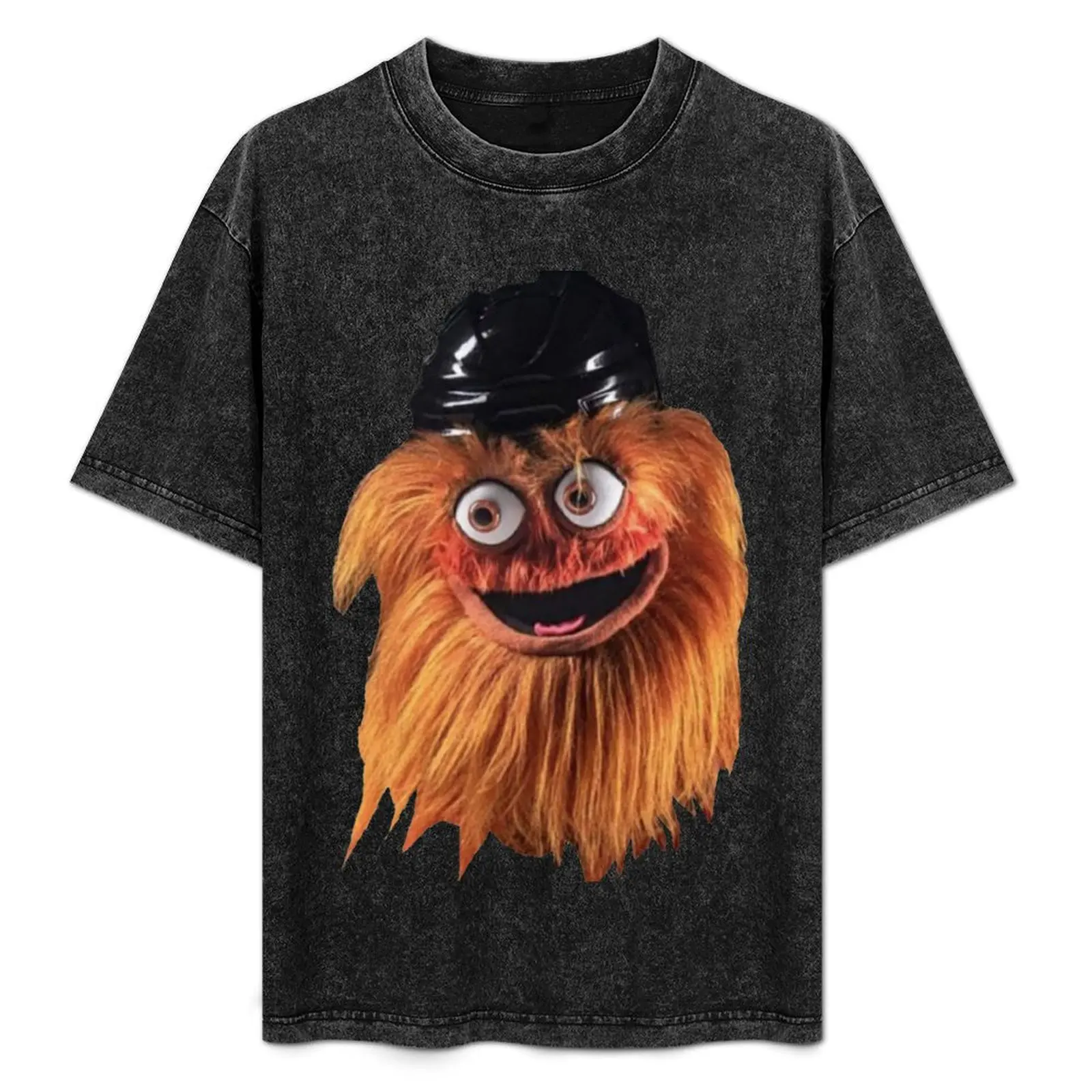 

Gritty (Face) T-Shirt Basic Casual Wear Short Sleeve Top